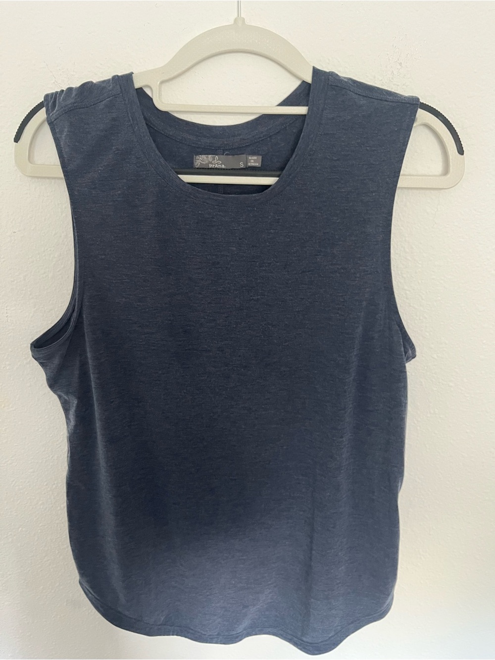 Prana Sleeveless Tank Top - Navy Blue
